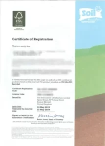 FSC Factory cert 2024